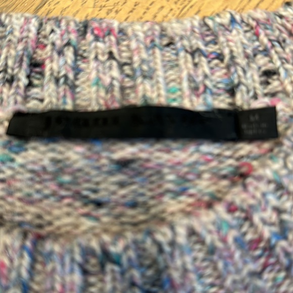 Jenni Kayne Cropped Cocoon Crewneck in Multi Marl - Picture 8 of 14